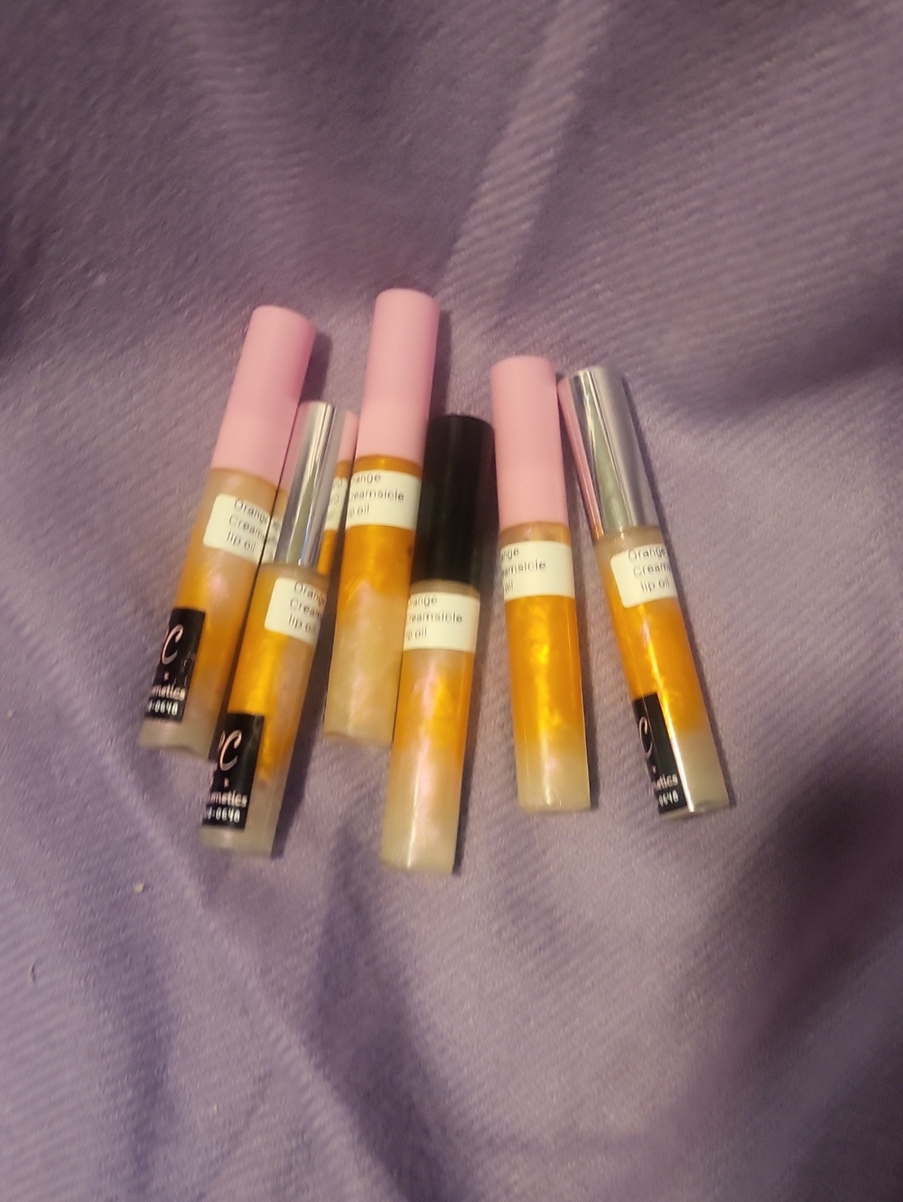 Orange Creamsicle Lip Oil Handmade -qt 1